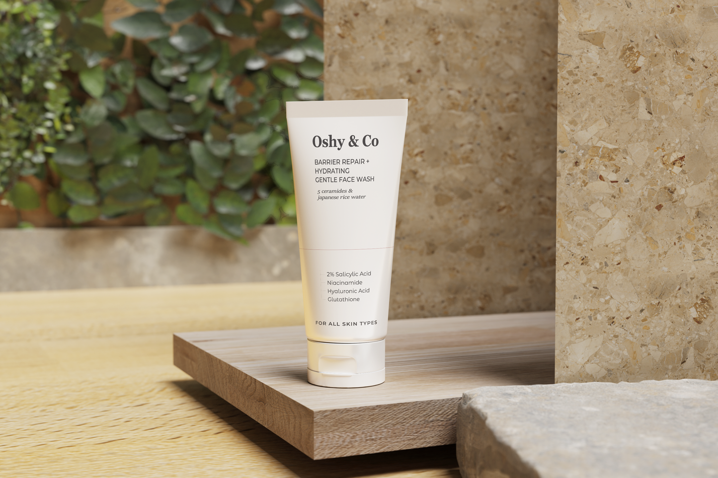 Oshy & Co Barrier Repair + Hydrating Gentle Face Wash